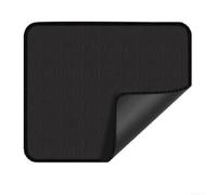 Tapis en silicone double face renforcé en fibre de verre résistant à la chaleur pour protéger les zones de cuisson extérieures contre la chaleur, l'huile et les risques d'incendie (38 x 46 cm)