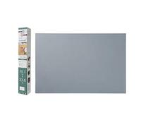 Tapis en silicone multifonction pour plan de travail de cuisine - Antidérapant, résistant à la chaleur, épais (2 mm), large (60 x 40 cm) - Gris