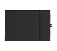 Tapis en silicone pour barbecue en plein air, support de spatule en silicone pour le plateau latéral du barbecue, tapis à outils pour plan de travail et cuisine pour cuisiner à la maison ainsi que