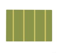 Tapis en silicone pour barbecue - Facile à nettoyer et à ranger - Résistant aux hautes températures - Pour les aventures en plein air - Vert