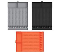 Tapis en silicone pour barbecue Weber, tapis de spatule résistant à la chaleur avec protection anti-goutte