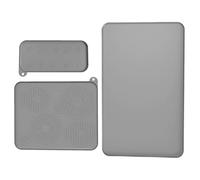 Tapis en silicone pour café - Dessous de verre en silicone antidérapant pour machine à crème glacée, sous-verre absorbant le chocolat, accessoires pour machine à crème glacée entreprise étudiant