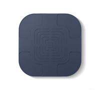 Tapis en silicone pour friteuse à air FN101GY avec résistance à la chaleur et texture antidérapante pour protéger les surfaces de cuisine de la chaleur et des glissements (bleu)