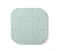 Tapis en silicone pour friteuse à air FN101GY avec résistance à la chaleur et texture antidérapante pour protéger les surfaces de cuisine de la chaleur et des glissements (vert)