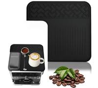 Tapis en silicone pour machine à café Ninja Luxe Café ES601/ES701 - Tapis d'égouttement en silicone pour machine à café - Protège la surface supérieure - Résistant à la chaleur - Antidérapant - Noir