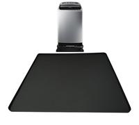 Tapis en silicone pour réfrigérateur - Bac d'égouttement étanche de 60 x 60 cm - Tapis multifonctionnel pour protéger les tuyaux de drainage pendant le nettoyage