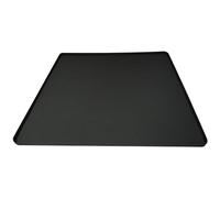 Tapis en silicone pour réfrigérateur - Revêtement d'étagère en silicone antidérapant, protection de sol à bord surélevé | Tapis en Silicone polyvalent et pratique de 23.6x23.6 pouces, doublure douce e