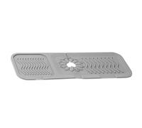 Tapis en silicone pour robinet d'évier, anti-éclaboussures, antidérapant, anti-éclaboussures, tapis de vidange de robinet, tapis d'évier de cuisine, tapis de séchage