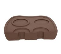 Tapis en Silicone pour Tamper à Café, Double Têtes, Antidérapant et Résistant à la Chaleur, Accessoire de Cuisine et - Protection de Table, Facile à Nettoyer, Idéal pour Amateurs (Café)