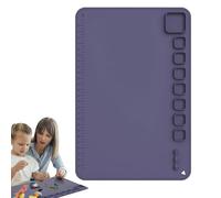 Tapis en silicone pour travaux manuels,24in x 16in Moules de moulage de bijoux en résine Tapis antiadhésif antidérapant | Accessoires de fournitures de bricolage sans coloration pour résine, peinture,