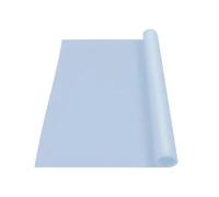 Tapis en Silicone Protecteur de comptoir méga Taille Polyvalent antidérapant 60 cm Tapis de Table cuisinière napperons-Bleu ciel-60 X 120 cm