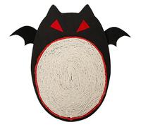 Tapis en tissu Sisal pour chat Animal domestique scrapage planche à gratter en forme de chauve-souris jouet en tissu Sisal Durable pour chats fournitures pour chat