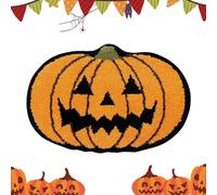Tapis en toile d'araignée - Tapis de bain d'Halloween - Tapis de salle de bain lavable en machine - Tapis de salle de bain antidérapant pour douche, entrée, cuisine, sol effrayant pour décoration