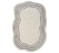 Beliani Tapis en Viscose Moderne Fait Main 200 x 300 cm Beige Ramzan