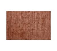 Vente-unique - Tapis en Viscose tissé à la Main - 160 x 230 cm - Terracotta - 1800g/m² - MOLINI