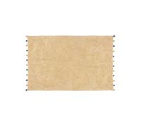 Tapis enfant 100x150 beige à pompons Atmosphera Beige G