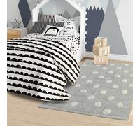 Tapis enfant 140x200 gris