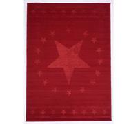 Tapis enfant 235x320 rectangle tissé rouge LYN1 1ST START