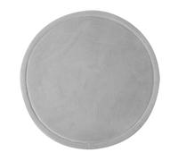 Tapis enfant à mémoire de forme cloud rond gris Diam 120cm