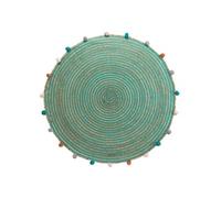 Tapis rond à pompons baloo