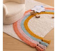 Tapis enfant - carte multicolore 100X150