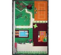 Tapis enfant jardin TAPITOM - 130 x 200 cm Vert G