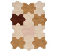 Tapis enfant JIGSAW Multicolore 90 x 120 cm Coton