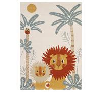 Tapis enfant petits lions mamalove multicolore 120X170