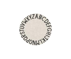 Tapis enfant rond Ø150 cm ABC Blanc