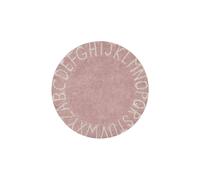 Tapis enfant rond Ø150 cm ABC Rose