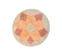 - Tapis Enfant Rond Tufté "Rosace" 100cm Rose