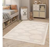 Tapis enfant tissé riviera 3 ecru 120X170