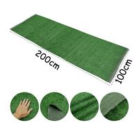 Tapis Enge Artificiel Pour Décoration De Sol De Maison,Simulation De Pelouse,Plantation Verte,Mur De Fond,Micro Paysage,Diy,50/200cm,1 Pièce - Type 100x200cm