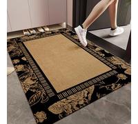 Tapis Entrée 100x140cm, Tapis Antidérapant Et Lavable Pour Salon, Paillasson De Bienvenue Pour Porte D'Entrée, Carpets Moderne à Poils Courts Résistant Aux Taches Pour Chambre, Cuisine Et Couloir