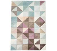 Tapis Entrée 40x60cm Tapis Gris Motif Scandinave, Tapis de Forme Rectangulaire, 3487