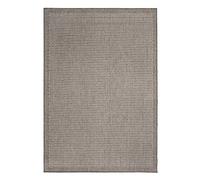 Tapis Entrée 57x110cm, Tapis Tissé, Tapis Marron Motif Faux uni, Tapis de Forme Rectangulaire, 5174