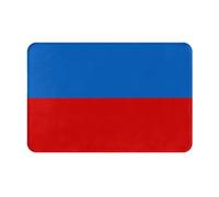 Tapis Entree Drapeau des Russes Ukrainiens Résistant Tapis De Porte Douces Paillasson D'Intérieur pour Jardin Maison Couloir 60X40Cm