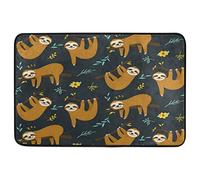 Tapis Entrée Funny Hanging on The Tree Flowers Doormats Résistant Carpette Absorbant Descente De Bain pour Couloir Porte Intérieur 40X60 CM