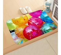 Tapis Entree Interieur Jaune Rose Bleu Tapis D'entrée Antidérapant Paillasson Exterieur Interieur Polyester Paillasson Extérieur Rug Salon Lavable Tapis Entrée Couloir Chambre 50x80cm