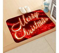 Tapis Entree Interieur Modèle De Noël Tapis D'entrée Antidérapant Paillasson Exterieur Interieur Polyester Paillasson Extérieur Rug Salon Lavable Tapis Entrée Couloir Chambre 120x160cm