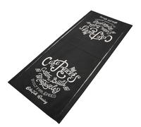 Tapis environnemental Biketek Cafe Racer Noir 190x80 cm