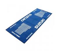 Tapis environnemental - Biketek - Garage Mat - Bleu Blanc - Moto Suzuki - Neuf