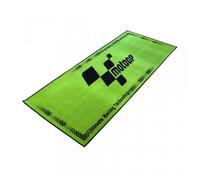 Tapis environnemental - Biketek - Garage Mat motoGP - Vert Noir - 1900mm x 800mm - Anti dérapant
