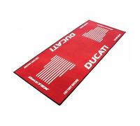 Tapis environnemental - Biketek - Garage Mat - Rouge Blanc - Moto Ducati