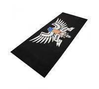 Tapis environnemental Moto Biketek Garage Mat Custom Ride to Live Noir Neuf