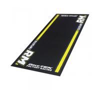 Tapis Environnemental Paddock Biketek Garage Mat Noir Jaune Pour Moto Suzuki Rm Neuf