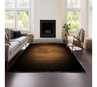 Tapis Épais Imitation Cachemire Death Note, Style Marocain, pour Salon, Chambre, Canapé, Table Basse, Couverture, Style Ethnique, Américain, Country, Rétro (DN 03,120x160 cm)