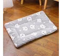 Tapis épais pour chat - Tapis de couchage pour chien - Modèles d'automne et d'hiver - Couverture de niche pour chat - Tapis chaud en coton pour animal de compagnie - Tapis de sol pour sommeil profond