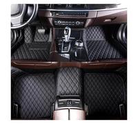 Tapis et moquettes Tapis Sol Voiture en Cuir Intérieur Voiture pour Hyundai pour Santa pour Fe 2006 2007 2008 2009 Tapis de Sol Automobile(Noir Complet)