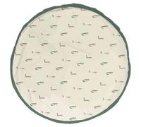 Tapis et sac de rangement croco vert TU